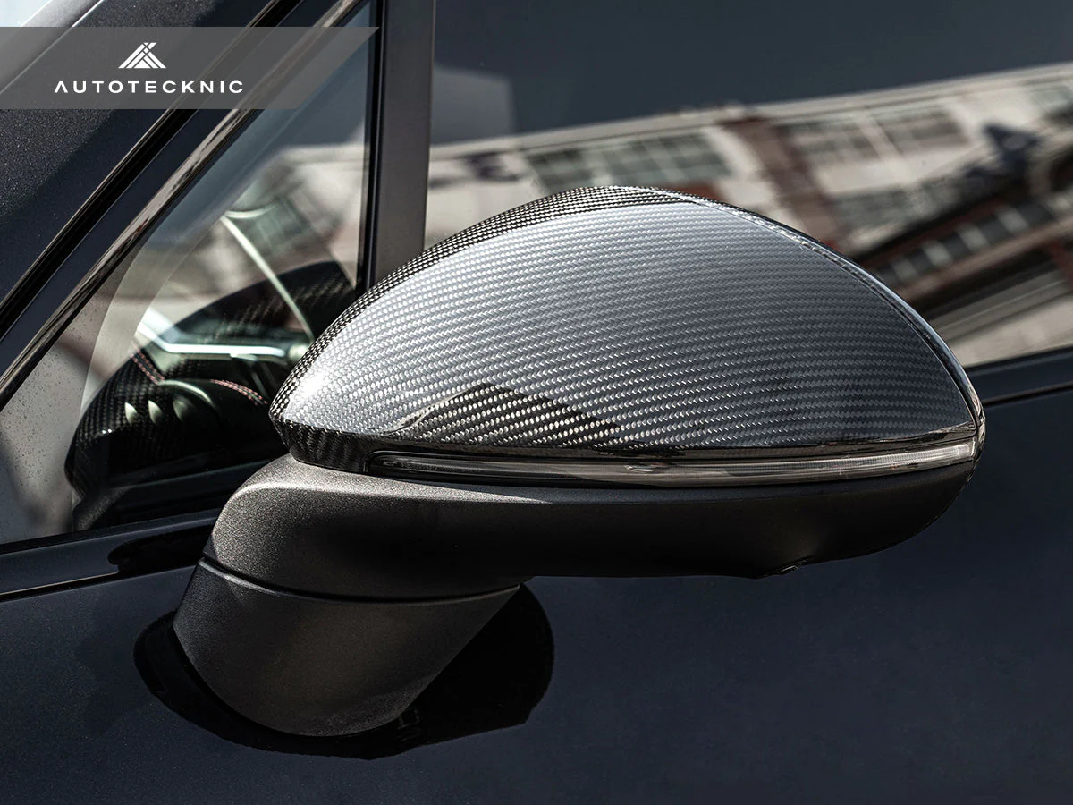 AutoTecknic Replacement Dry Carbon Mirror Covers - Porsche 9Y0 Cayenne - Image 2