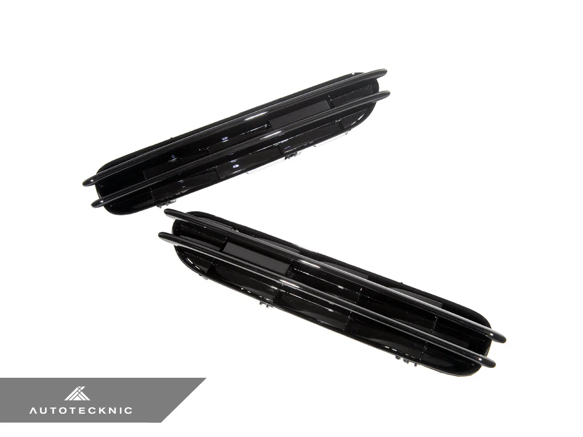 AutoTecknic Replacement Glazing Black Fender Gills - E60 M5 Sedan / E61 M5 Wagon - Image 4