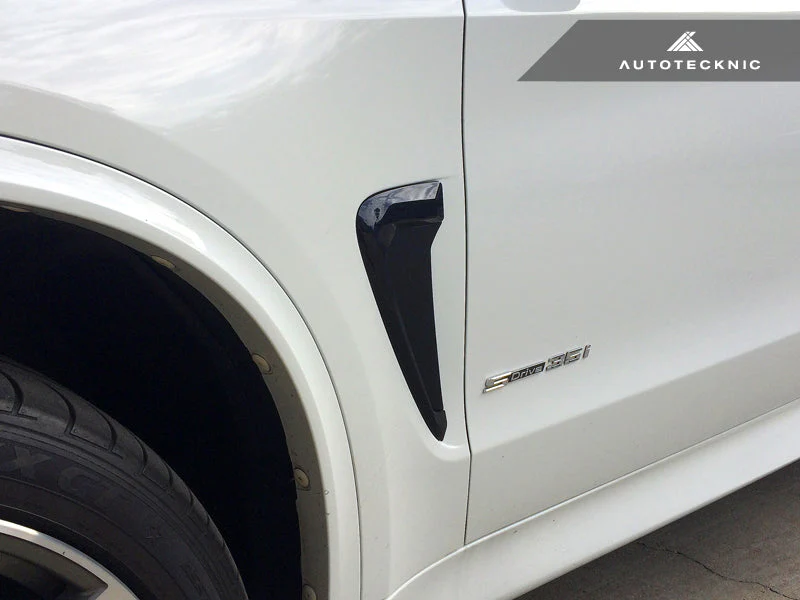 AutoTecknic Replacement Glazing Black Fender Trims - F15 X5 | F85 X5M - Image 3