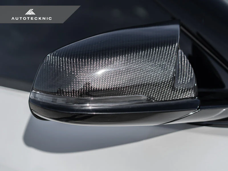 AutoTecknic Replacement Version II Aero Dry Carbon Mirror Covers - A90 Supra 2020-Up - Image 4
