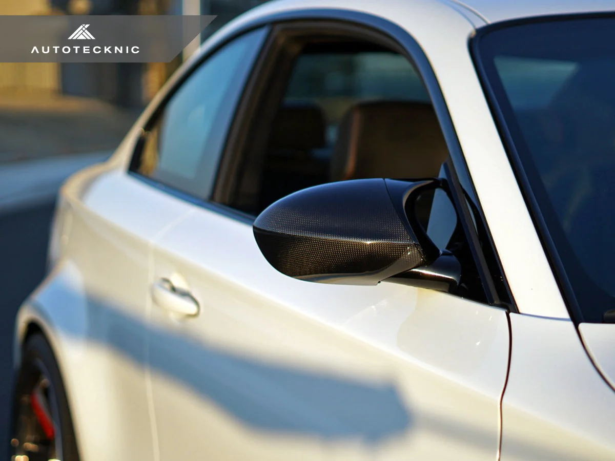 AutoTecknic Replacement Version II Dry Carbon Mirror Covers - E9X M3 | E82 1M - Image 21