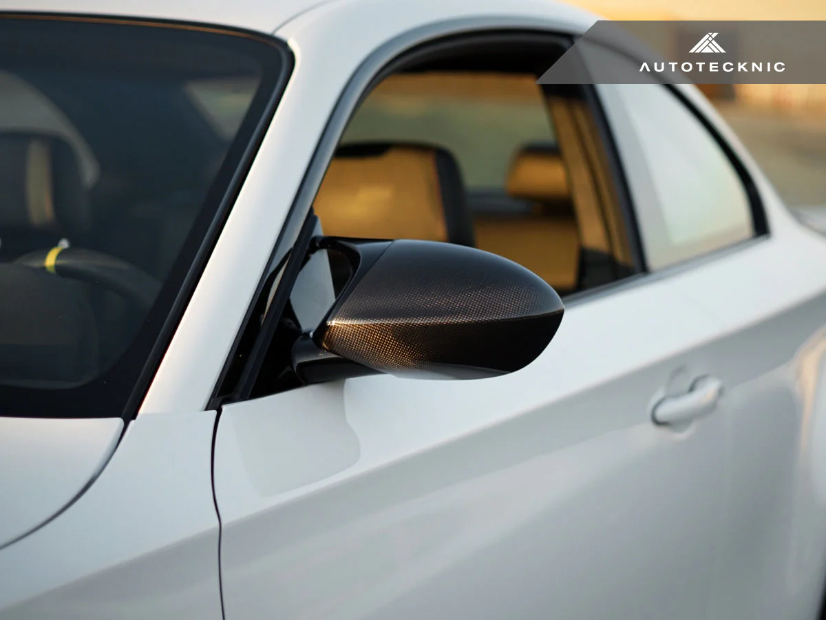 AutoTecknic Replacement Version II Dry Carbon Mirror Covers - E9X M3 | E82 1M - Image 6