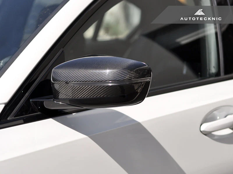 AutoTecknic Replacement Version II Dry Carbon Mirror Covers - G30 5-Series | G32 6-Series GT | G11 7-Series - Image 10