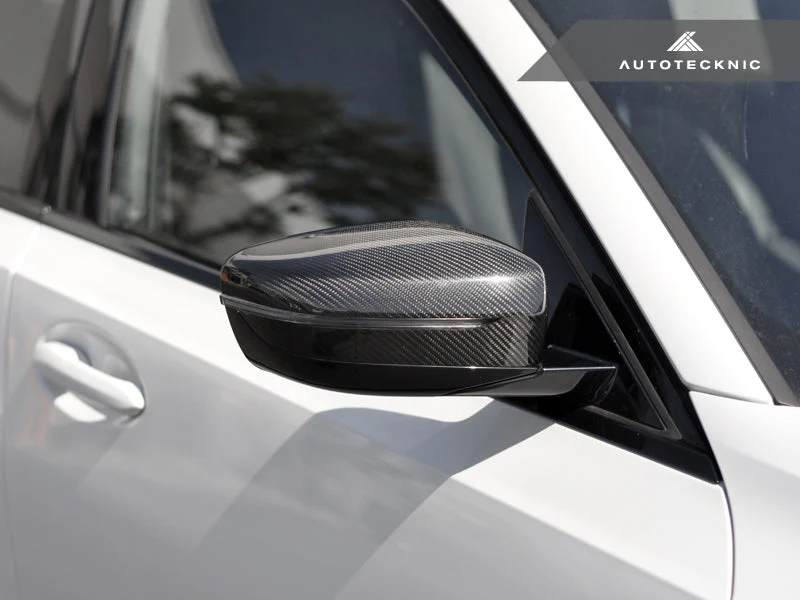 AutoTecknic Replacement Version II Dry Carbon Mirror Covers - G30 5-Series | G32 6-Series GT | G11 7-Series - Image 8