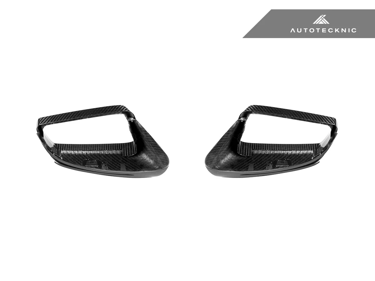 AutoTecknic Replacement Version II Dry Carbon Mirror Covers - Mercedes-Benz Vehicles - Image 2