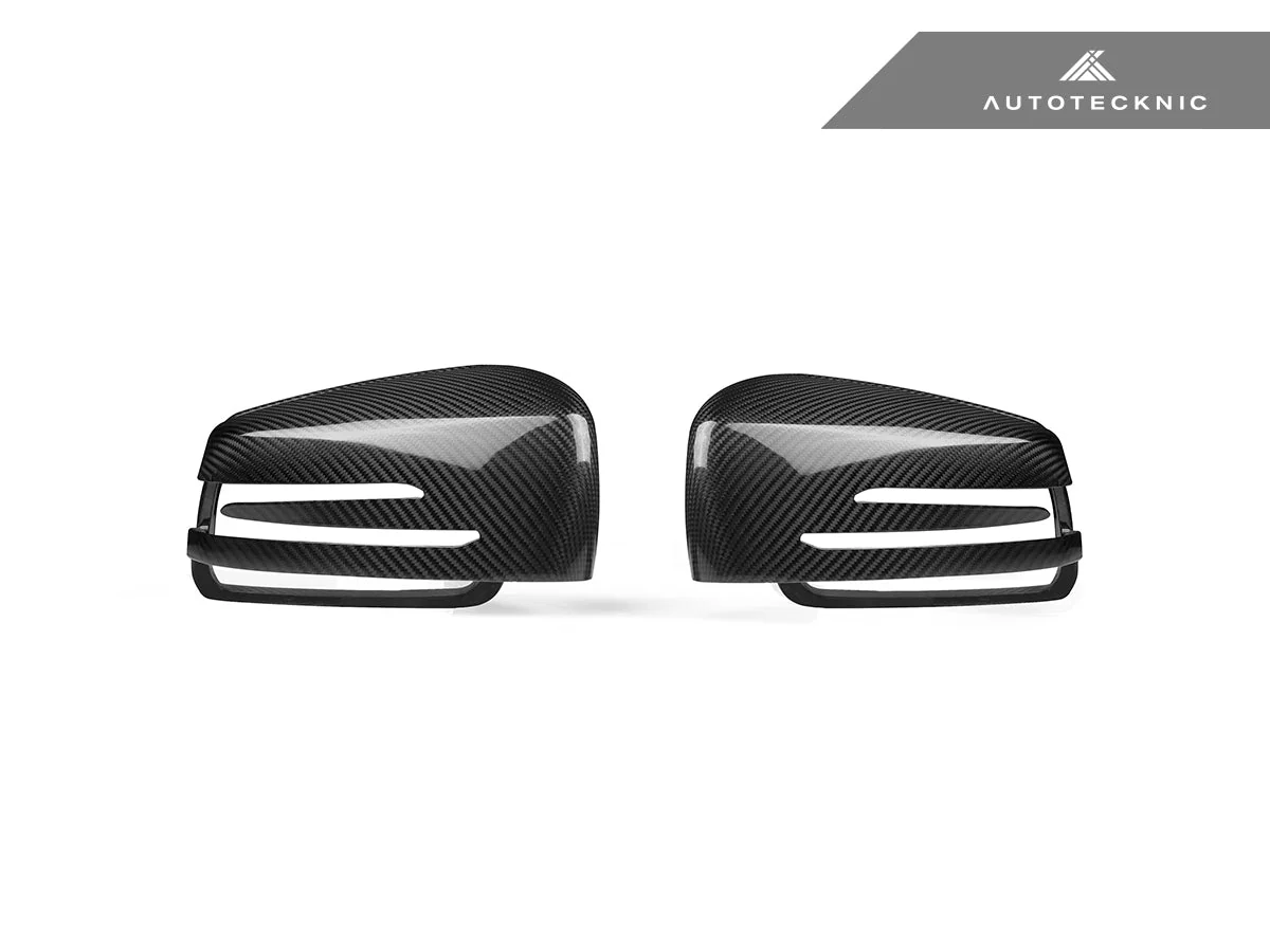 AutoTecknic Replacement Version II Dry Carbon Mirror Covers - Mercedes-Benz Vehicles - Image 3