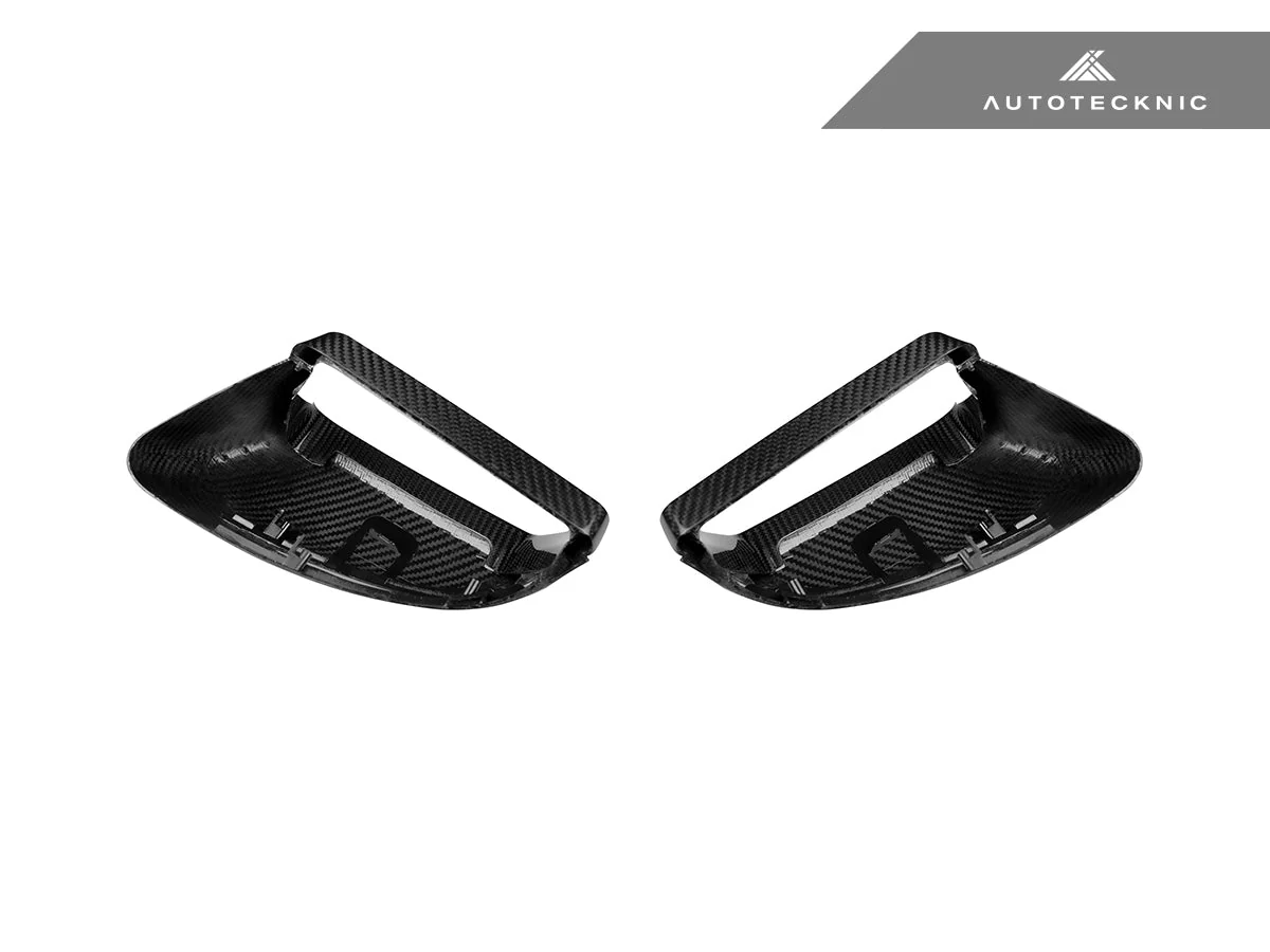 AutoTecknic Replacement Version II Dry Carbon Mirror Covers - Mercedes-Benz Vehicles - Image 4