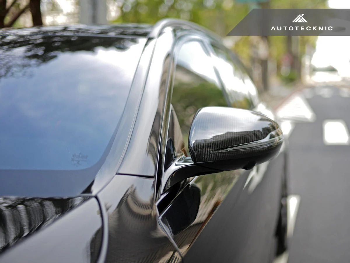 AutoTecknic Replacement Version II Dry Carbon Mirror Covers - Mercedes-Benz W253 | X253 GLC-Class - Image 7