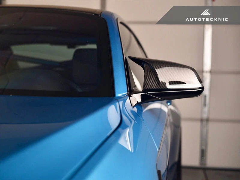 AutoTecknic Replacement Version II M-Inspired Dry Carbon Mirror Covers - F87 M2 | F22 2-Series | F30 3-Series | F32/ F36 4-Series - Image 5