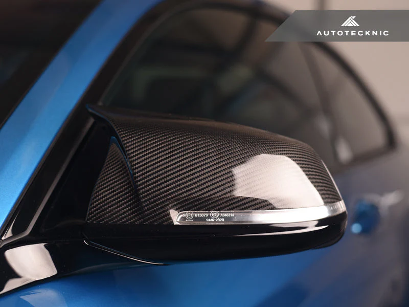 AutoTecknic Replacement Version II M-Inspired Dry Carbon Mirror Covers - F87 M2 | F22 2-Series | F30 3-Series | F32/ F36 4-Series - Image 8