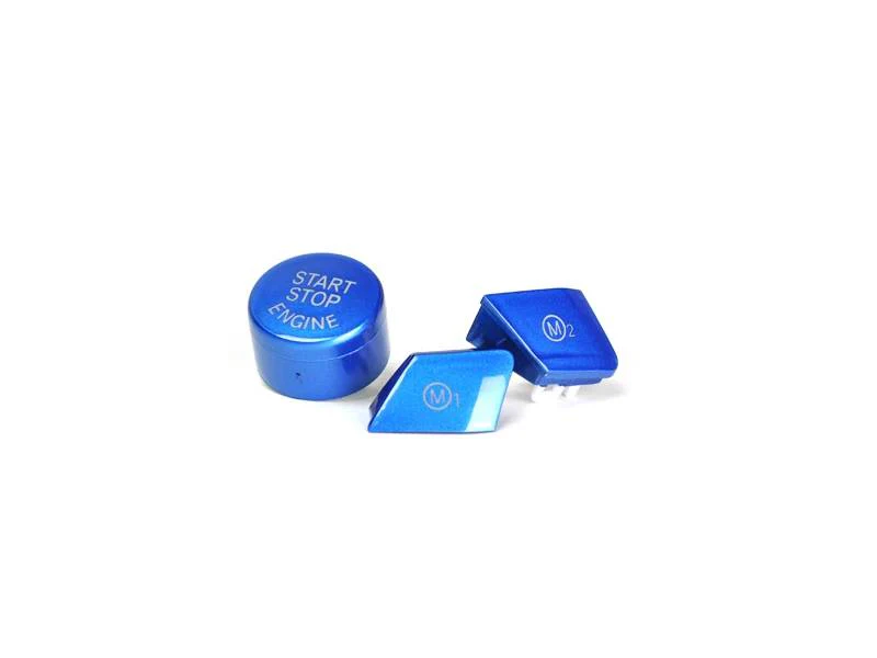 AutoTecknic Royal Blue M1/ M2 Button Set - F87 M2 - Image 2