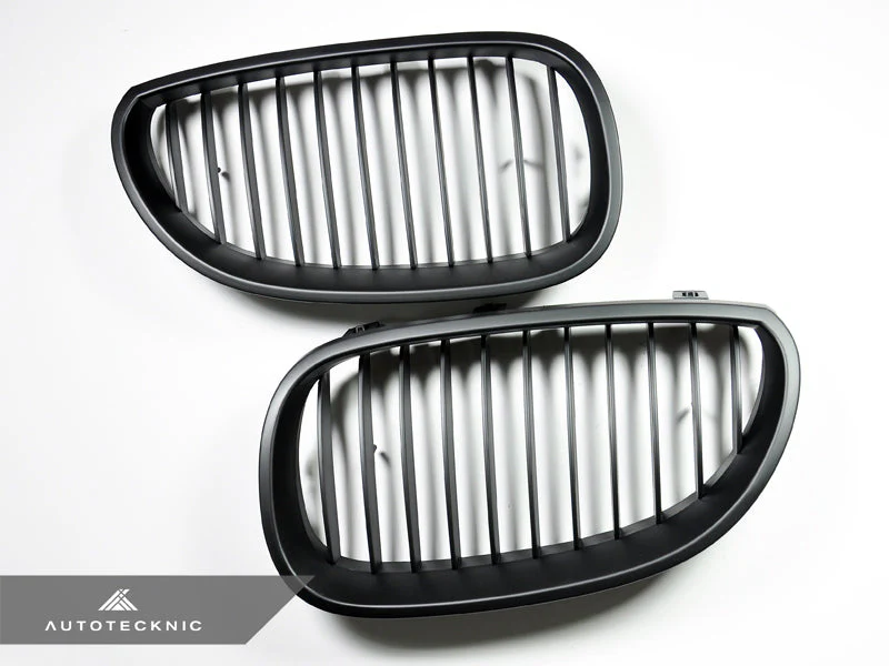 AutoTecknic Stealth Black Front Grille Set - E60 5-Series | M5 - Image 2