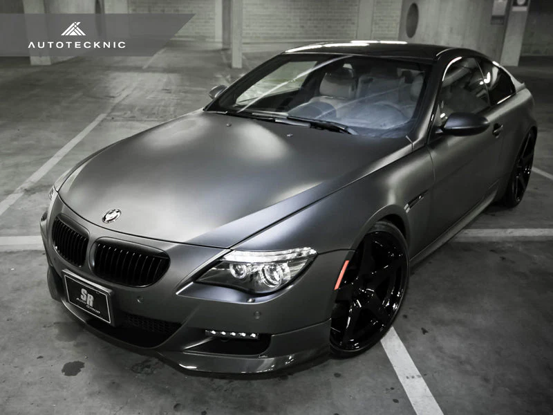 AutoTecknic Stealth Black Front Grille Set - E63/ E64 6-Series & M6