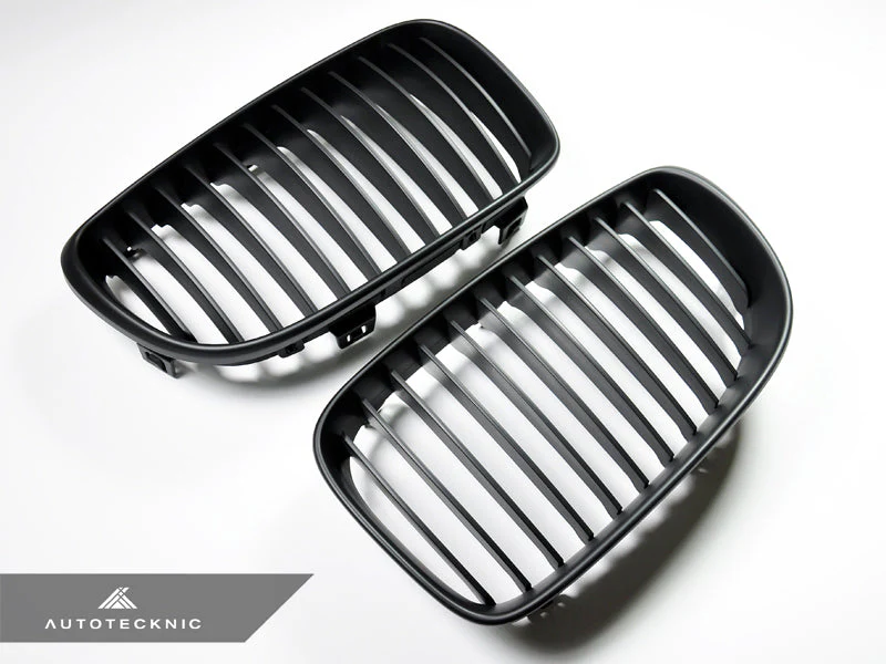 AutoTecknic Stealth Black Front Grille Set - E82 1-Series & 1M - Image 2