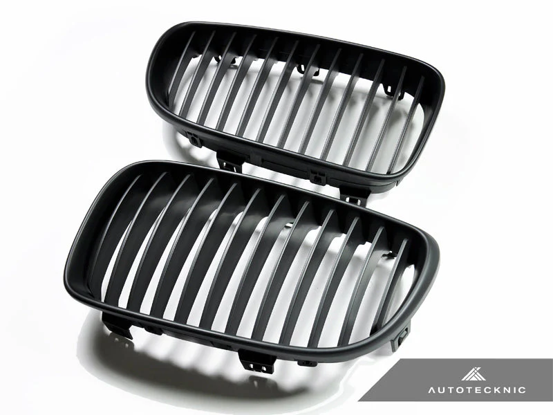 AutoTecknic Stealth Black Front Grille Set - E82 1-Series & 1M - Image 3
