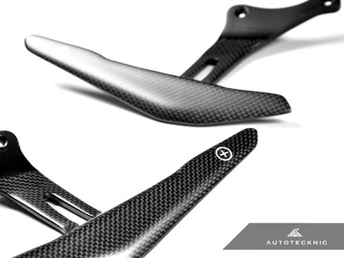 AutoTecknic Stealth Carbon Competition Shift Paddles - Ferrari 458 Italia / Spider - Image 2