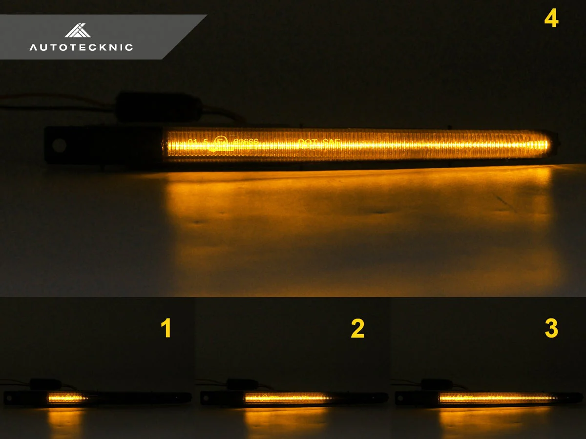 AutoTecknic Tinted Sequential LED Fender Turn Signal Set - F10 M5 - Image 5