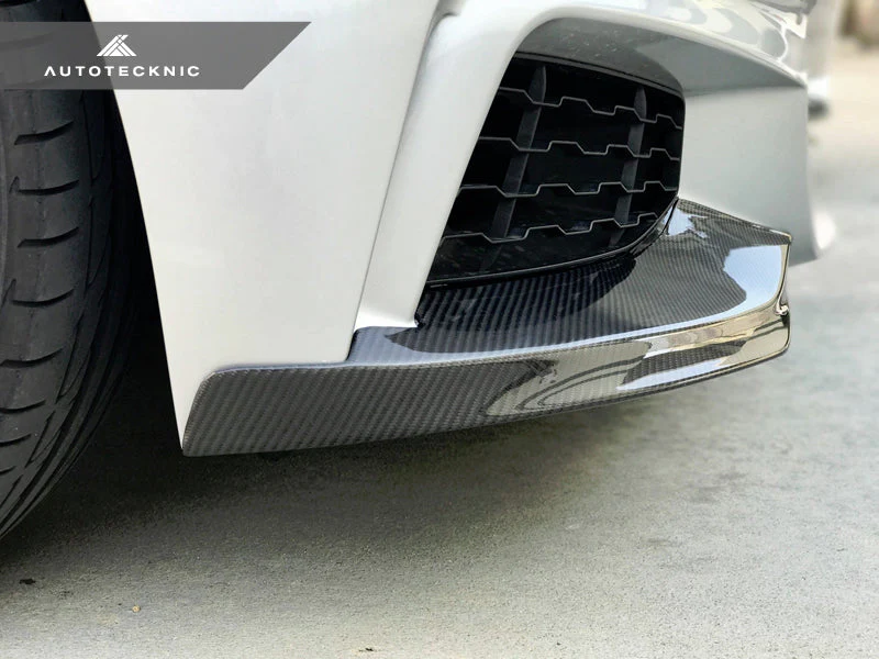 AutoTecknic Vacuumed Carbon Fiber Aero Splitters - F32/ F33/ F36 4-Series M-Sport - Image 3