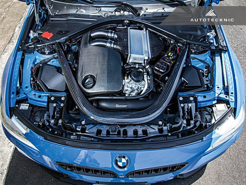 AutoTecknic Vacuumed Carbon Fiber Engine Cover - F80 M3 | F82 M4 - Image 2