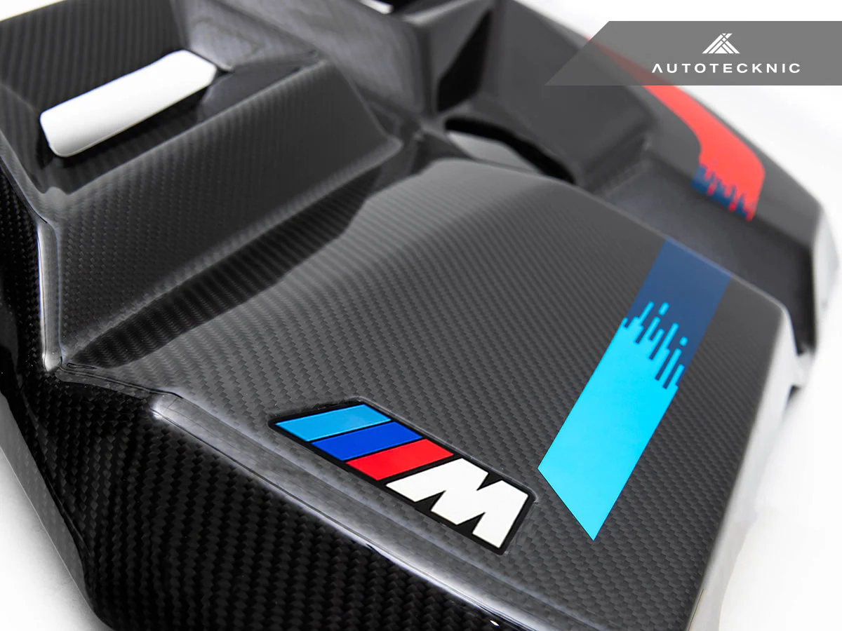 AutoTecknic Version II Dry Carbon Fiber Engine Cover - G80 M3 | G82/ G83 M4 - Image 9