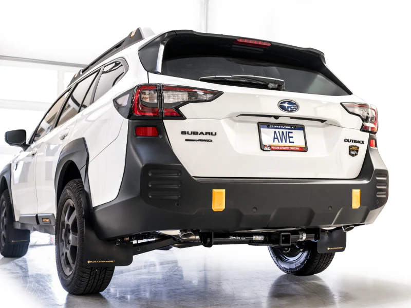 AWE Tuning 20-25 Subaru Outback (Wilderness & XT) 0FG Cat-Back Exhaust w/Dual BashGuards - Image 10