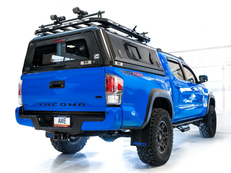 AWE Tuning 2016-2022 Toyota Tacoma 0FG Exhaust with BashGuard - No Tips - Image 2