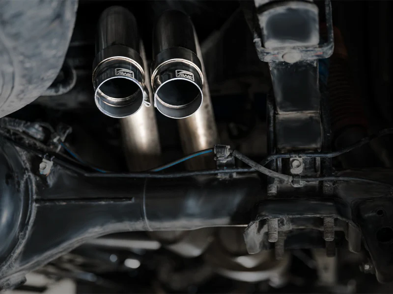 AWE Tuning 2016-2022 Toyota Tacoma 0FG Exhaust with BashGuard - No Tips - Image 4