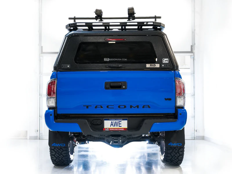 AWE Tuning 2016-2022 Toyota Tacoma 0FG Exhaust with BashGuard - No Tips - Image 5