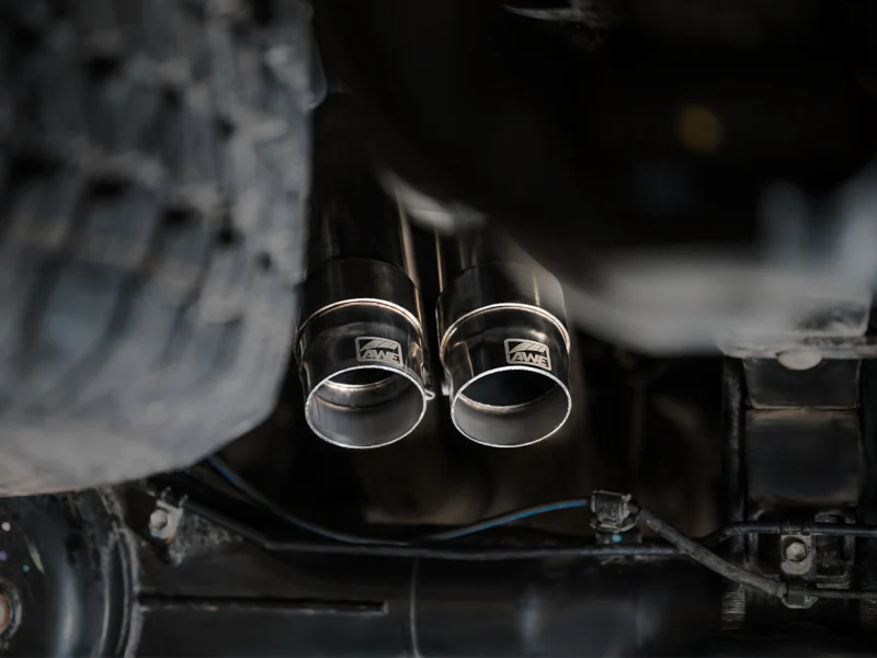 AWE Tuning 2016-2022 Toyota Tacoma 0FG Exhaust with BashGuard - No Tips - Image 6