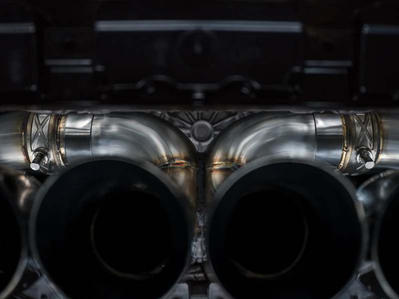 AWE Tuning 2023 C8 Corvette Z06 SwitchPath Cat-Back Exhaust - Diamond Black Tips - Image 10