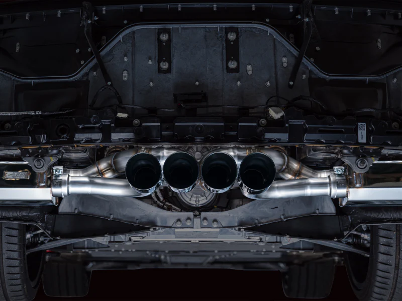 AWE Tuning 2023 C8 Corvette Z06 SwitchPath Cat-Back Exhaust - Diamond Black Tips - Image 11