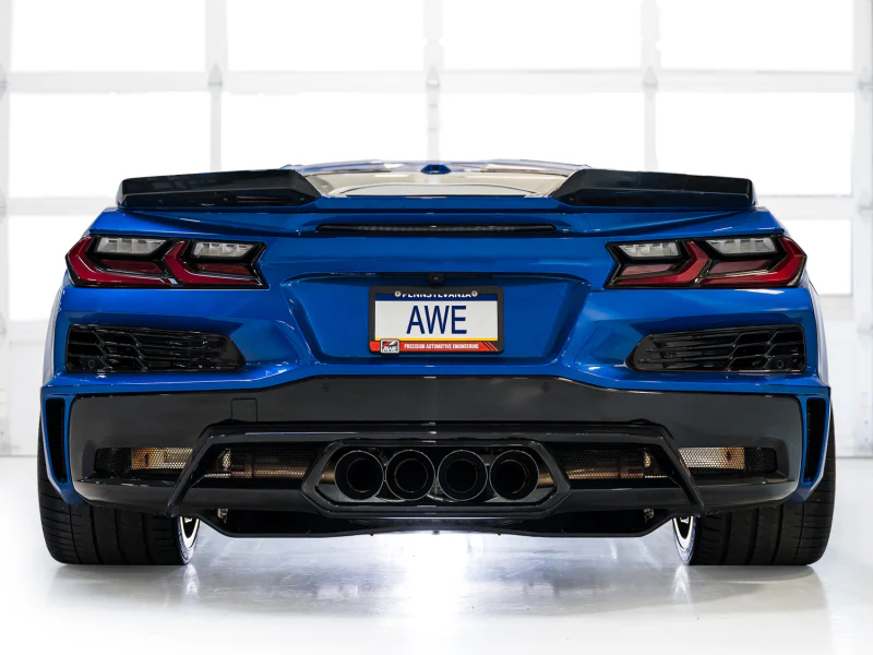 AWE Tuning 2023 C8 Corvette Z06 SwitchPath Cat-Back Exhaust - Diamond Black Tips - Image 15