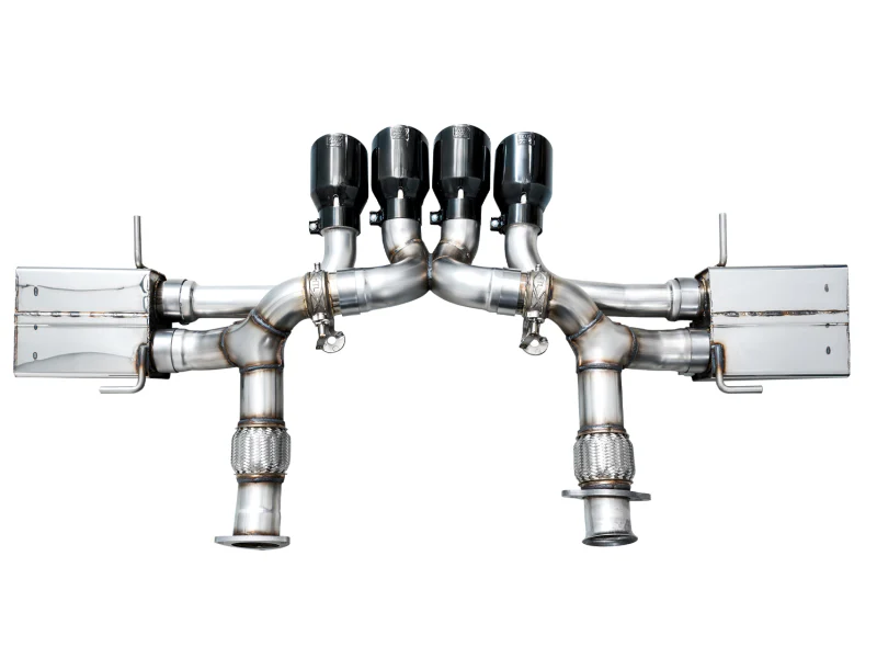 AWE Tuning 2023 C8 Corvette Z06 SwitchPath Cat-Back Exhaust - Diamond Black Tips - Image 17