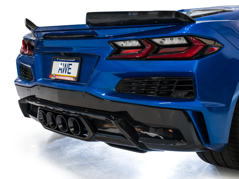 AWE Tuning 2023 C8 Corvette Z06 SwitchPath Cat-Back Exhaust - Diamond Black Tips - Image 4