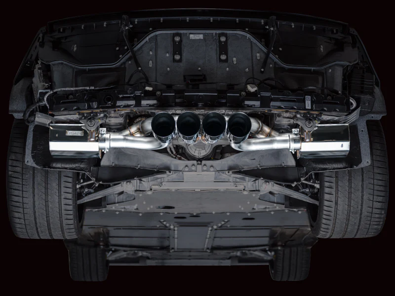 AWE Tuning 2023 C8 Corvette Z06 SwitchPath Cat-Back Exhaust - Diamond Black Tips - Image 5