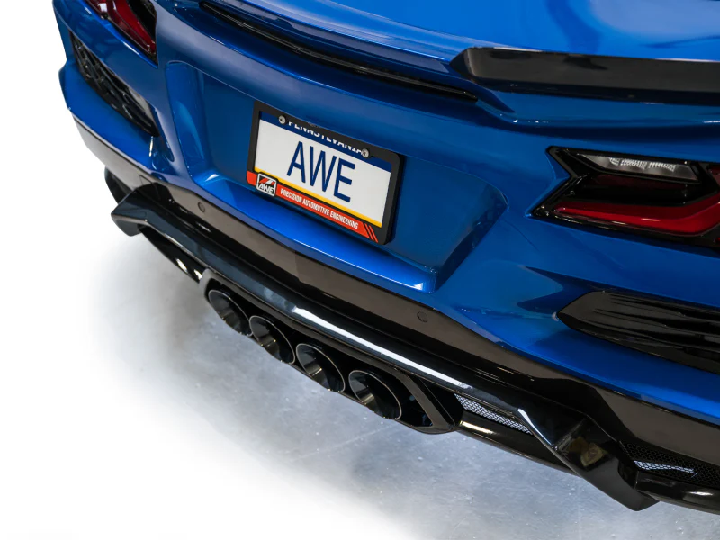 AWE Tuning 2023 C8 Corvette Z06 SwitchPath Cat-Back Exhaust - Diamond Black Tips - Image 8