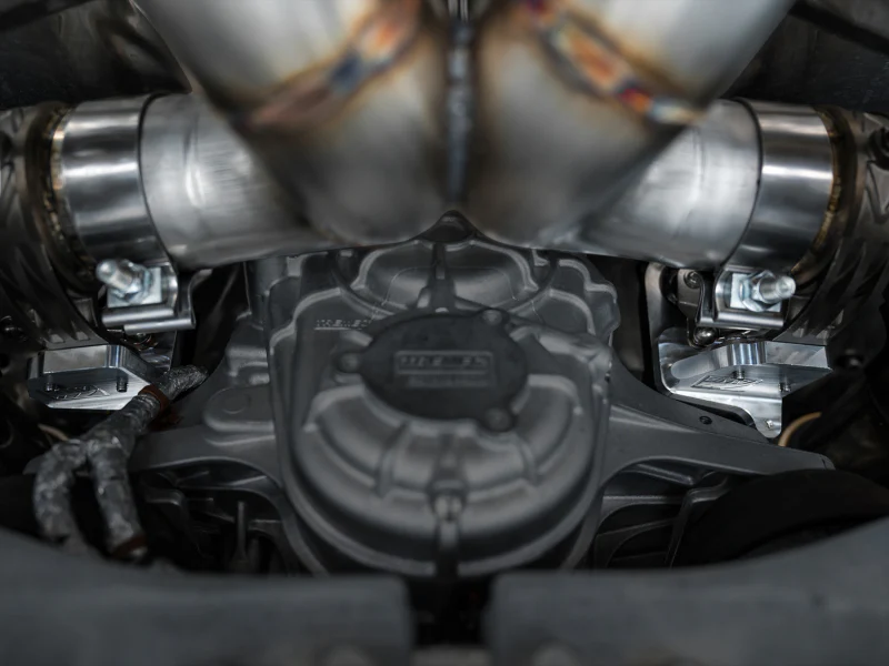 AWE Tuning 2023 C8 Corvette Z06 SwitchPath Cat-Back Exhaust - Diamond Black Tips - Image 9