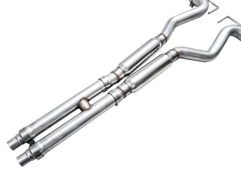 AWE 2024 Ford Mustang Dark Horse S650 RWD SwitchPath Cat-Back Exhaust w/ Quad Diamond Black Tips - Image 15