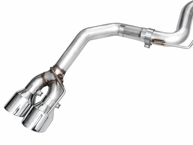 AWE 2024 Ford Mustang Dark Horse S650 RWD Track Edition Cat-Back Exhaust w/ Quad Chrome Silver Tips - Image 14