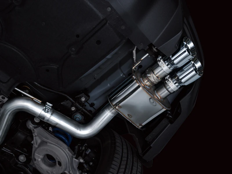 AWE 2024 Ford Mustang GT Fastback S650 RWD SwitchPath Cat-Back Exhaust w/ Quad Chrome Silver Tips - Image 9