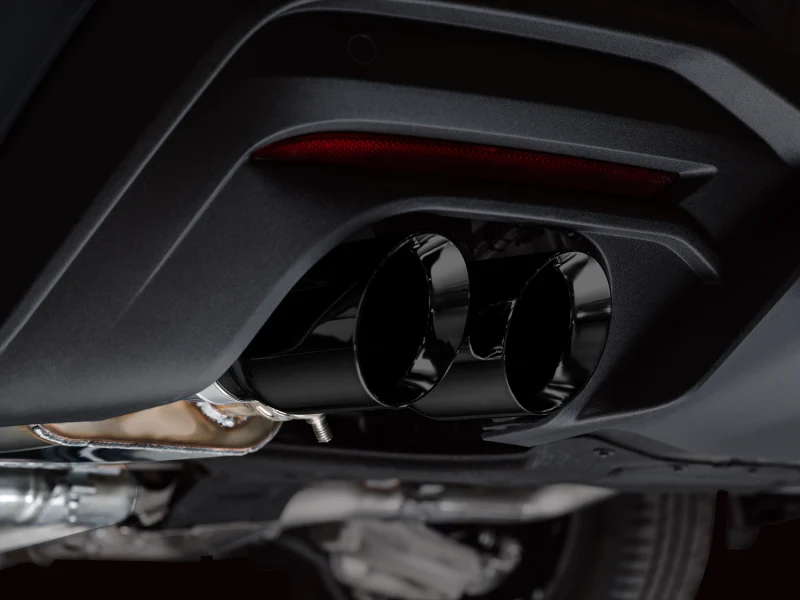 AWE 2024 Ford Mustang GT Fastback S650 RWD SwitchPath Cat-Back Exhaust w/ Quad Diamond Black Tips - Image 4