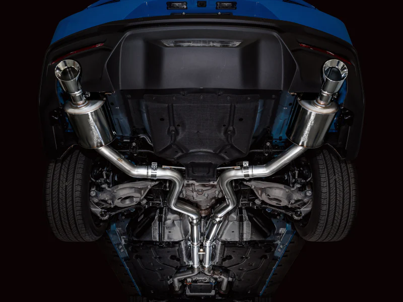 AWE Tuning 2024 Ford Mustang GT Fastback S650 RWD Touring Catback Exhaust w/ Dual Chrome Silver Tips - Image 4
