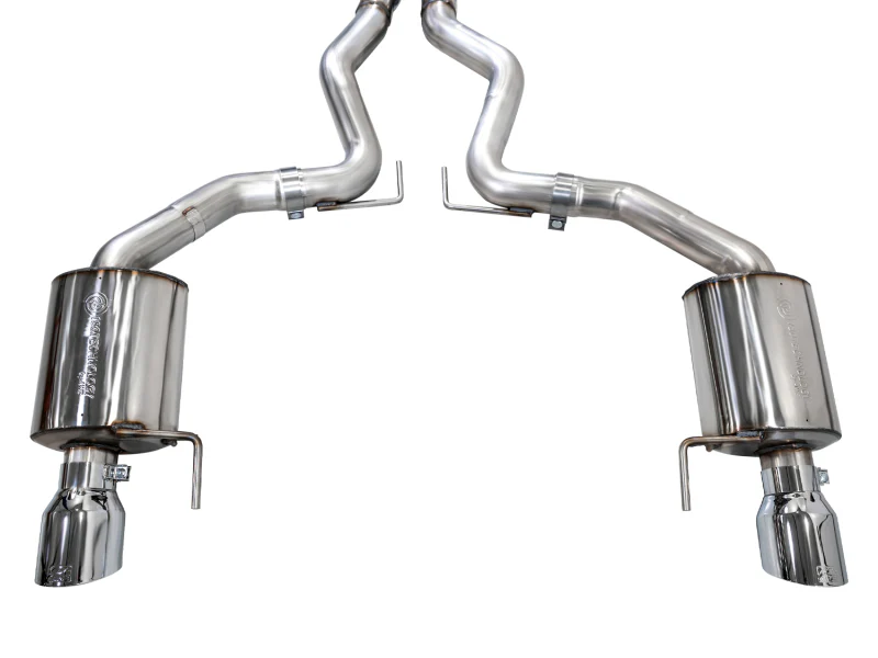 AWE Tuning 2024 Ford Mustang GT Fastback S650 RWD Touring Catback Exhaust w/ Dual Chrome Silver Tips - Image 9