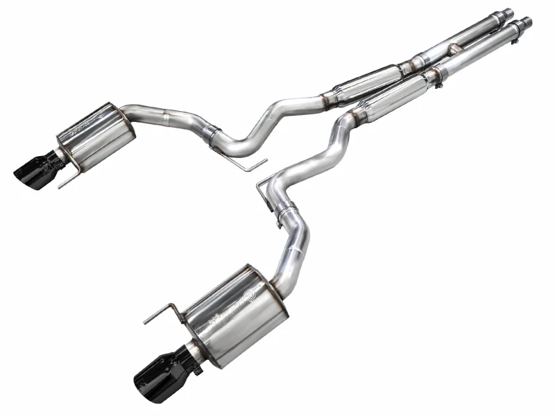 AWE Tuning 2024 Ford Mustang GT Fastback S650 RWD Touring Catback Exhaust w/ Dual Diamond Black Tips