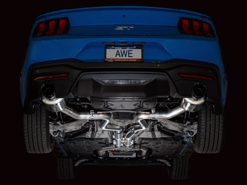 AWE Tuning 2024 Ford Mustang GT Fastback S650 RWD Touring Catback Exhaust w/ Dual Diamond Black Tips - Image 5