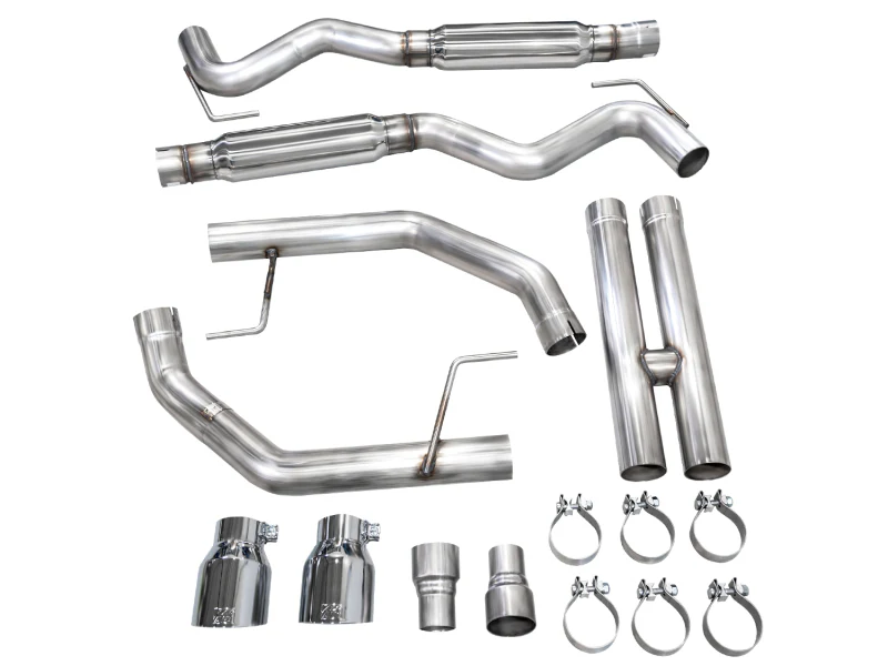 AWE 2024 Ford Mustang GT Fastback S650 RWD Track Edition Cat-Back Exhaust w/ Dual Chrome Silver Tips - Image 6