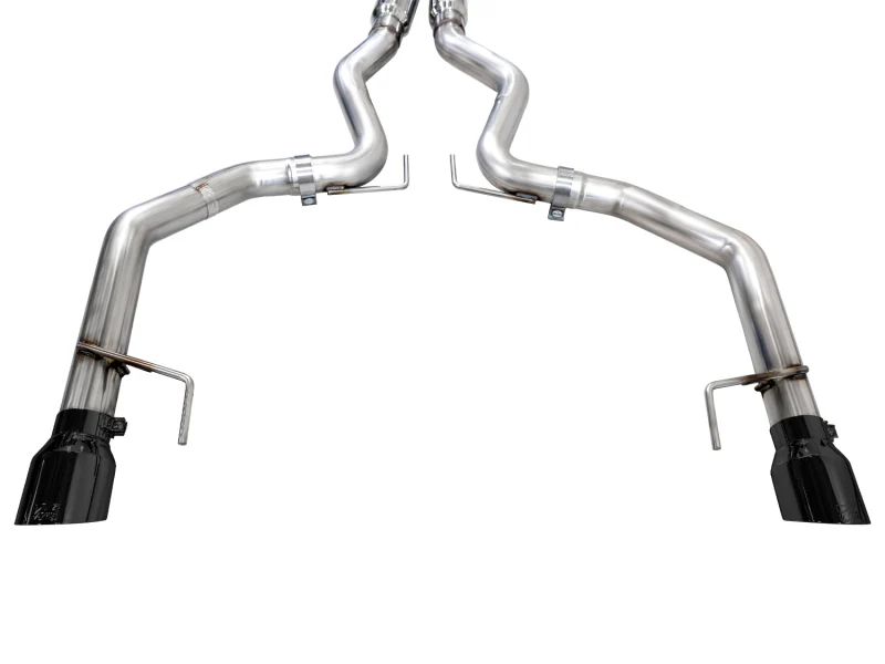 AWE 2024 Ford Mustang GT Fastback S650 RWD Track Edition Cat-Back Exhaust w/ Dual Diamond Black Tips - Image 15