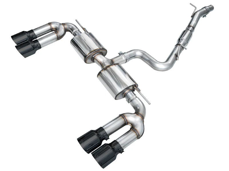 AWE Tuning 22-24 Audi 8Y S3 Touring Edition Exhaust - Diamond Black Tips