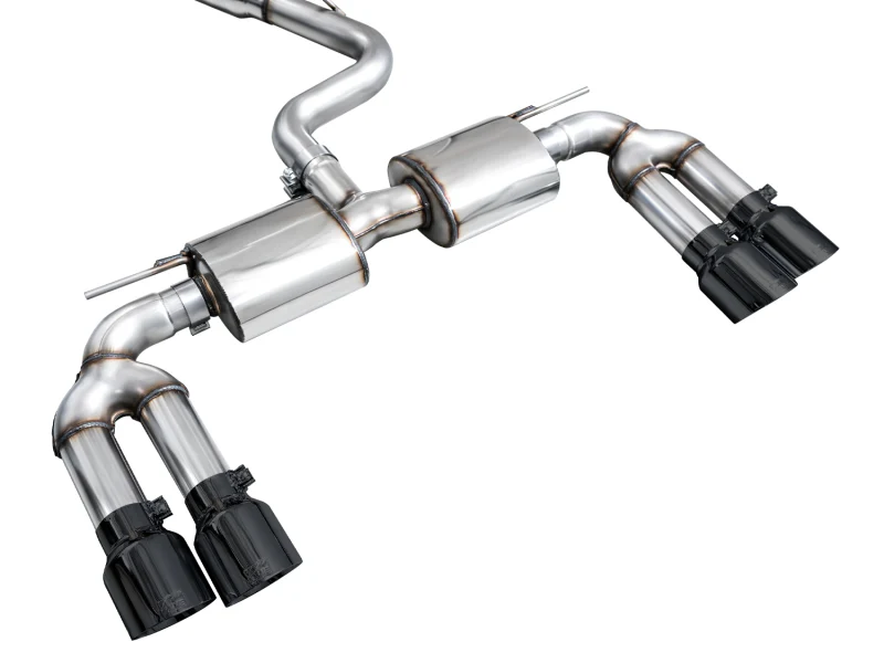 AWE Tuning 22-24 Audi 8Y S3 Touring Edition Exhaust - Diamond Black Tips - Image 10