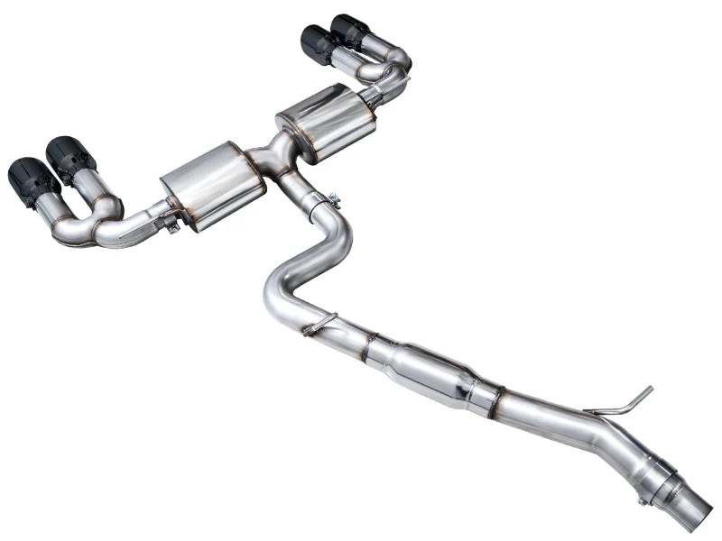 AWE Tuning 22-24 Audi 8Y S3 Touring Edition Exhaust - Diamond Black Tips - Image 11
